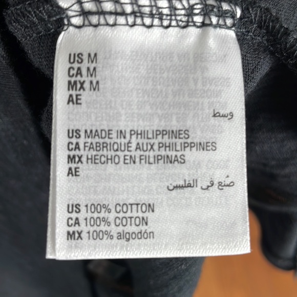 INC International Concepts ~ Puff-Sleeve Top ~ Deep Black ~ NWT! - Picture 8 of 9